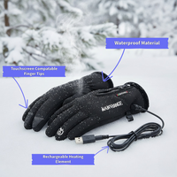 Heated Winter Gloves — USB-Powered, Touchscreen-Compatible, Anti-Slip Grip