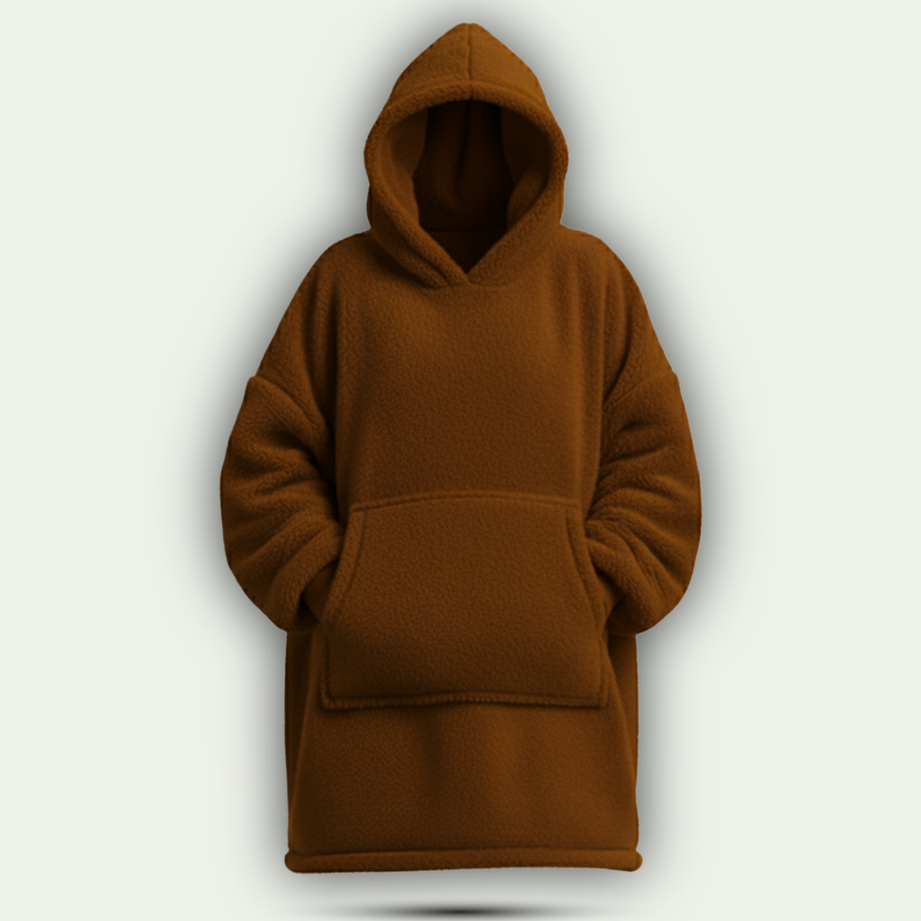 BlanketBae™ Cozy Pocket Fleece Hoodie Blanket™